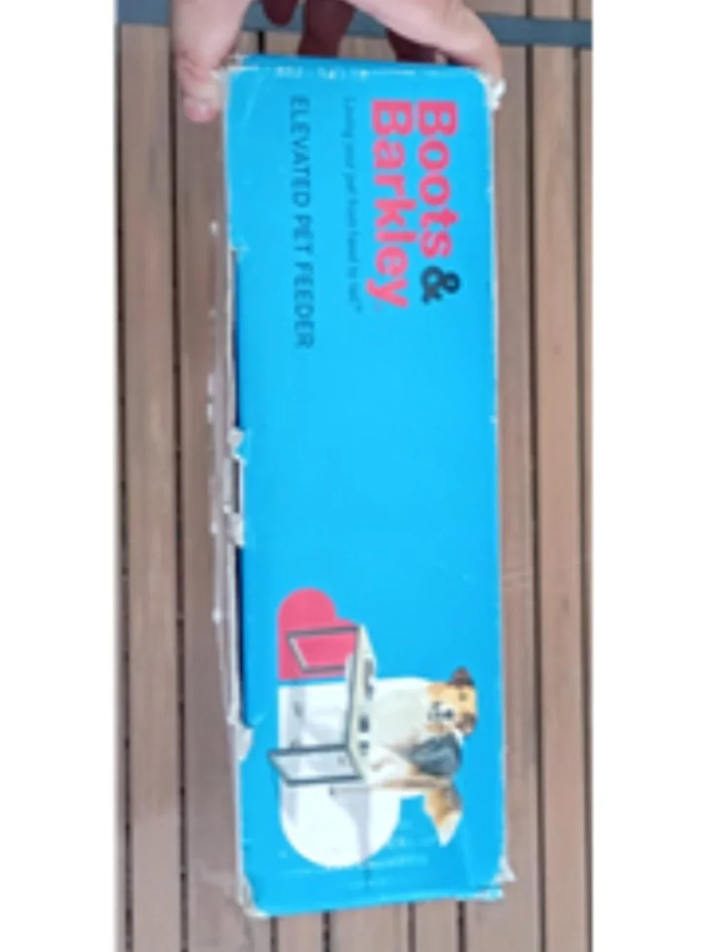 BOOTS & BARKLEY ~ NIB Collapsible Elevated Feeder Double Dog Bowl 4 Cup capacity